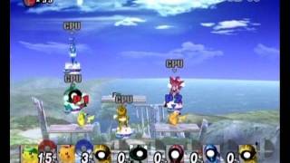 Super Smash Bros. Brawl (Wii) Speed Run - 100 Man Brawl (2-players) - Pikachu