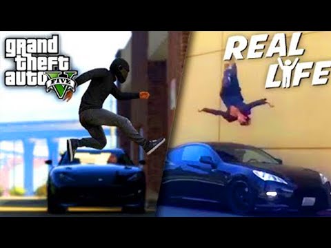 GTA V VS VIDA REAL #1 FIXPLAY