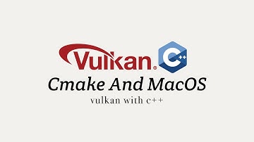 Making a Vulkan cmake project in macOS