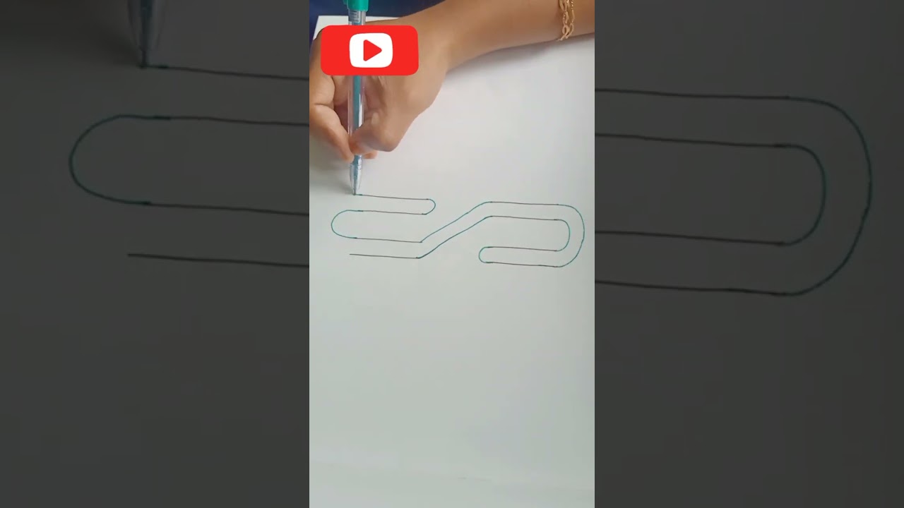How to draw a quot quot S quot quot 4 line Amazing - Maxresdefault