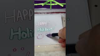 Shimmer Markers #diyprojects #craftinginspiration #artlovers #outlinemarkers
