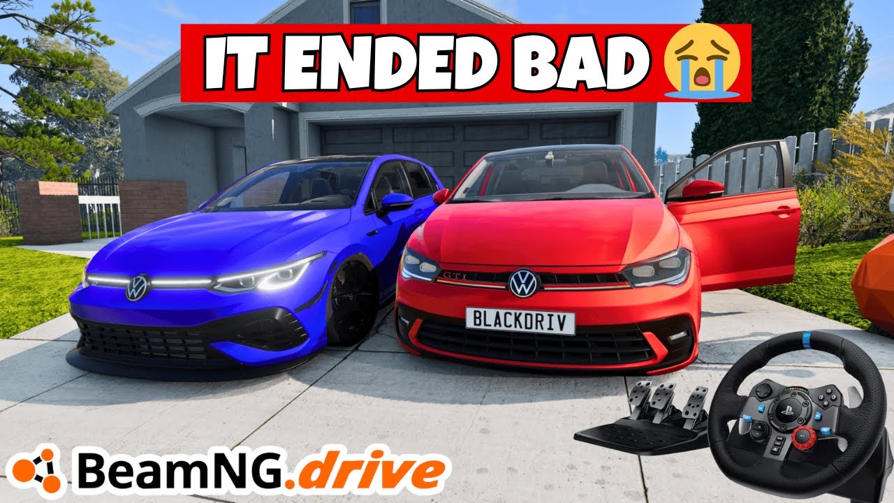Life Behind the Wheel Ep. 2 | Crashed My Car With Friends 😱💥 | BeamNG Drive
