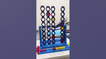 Connect 4 spin This Game is Super Satisfying! #challenge #games #challengetime #funchallenge