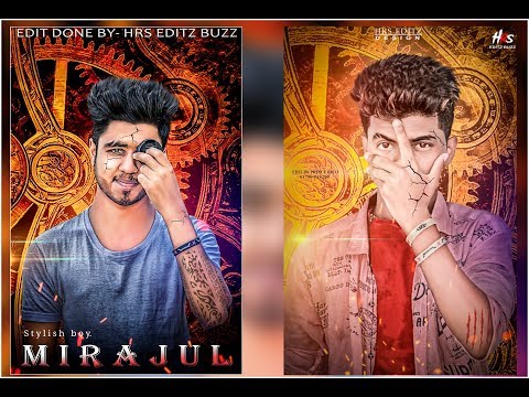 how to make a movie poster, manipulation in photoshop cc tutorial 2018 । Hrs Editz