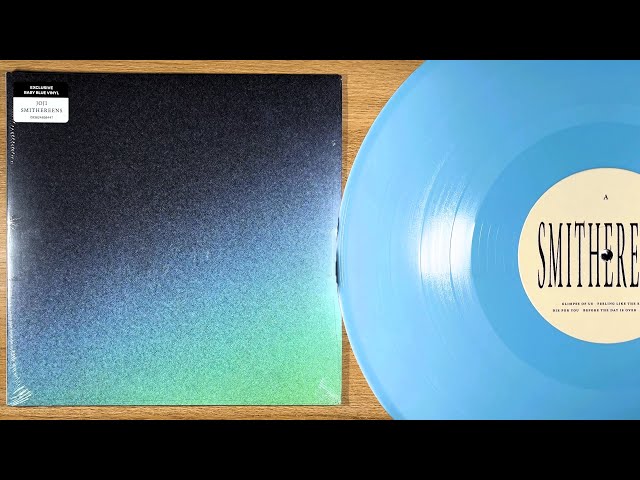 Joji - SMITHEREENS Blue Vinyl Unboxing - YouTube