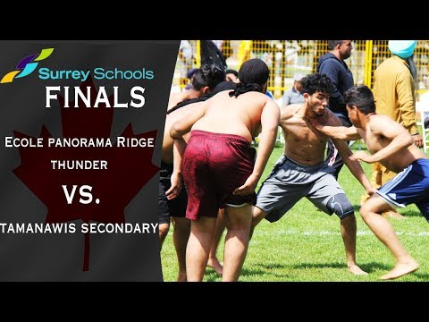 LIVE - Surrey High School Kabddi FINAL - 2019 Canada Kabaddi