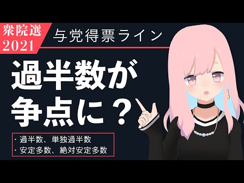 【衆院選2021】ポイントは単独過半数？選挙での基準ラインを解説【過半数・安定多数・絶対安定多数】