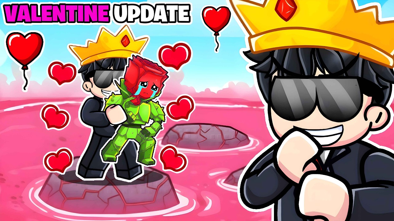 I Stole NO MY VALENTINE BRAINROT in Survive Lava for Brainrots Roblox