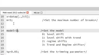 Maki 2012 Cointegration using Gauss