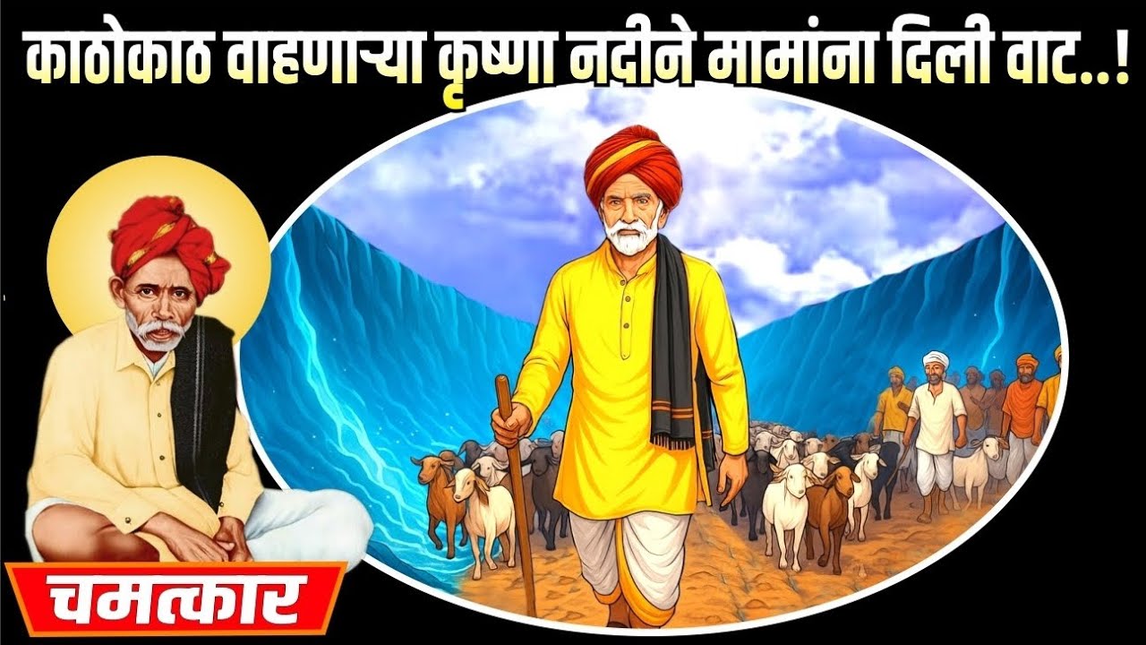 काही शेतकऱ्यांचा मामावर हल्ल्याचा प्रयत्न, त्या प्रसंगातून पुढे कृष्णानदीने मामांना जायला दिली वाट.!