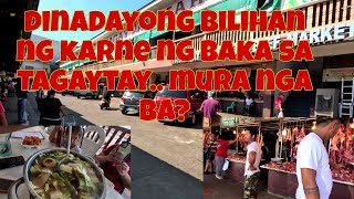 Mahogany Beef Market ng Tagaytay | Magkano ang karne ng baka at bulalo nila?