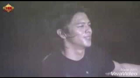 Saat ariel noah dilempari oleh seseorang