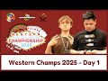 WCC Western Championship 2025 Day 1 | Official Rubik's Cube Livestream