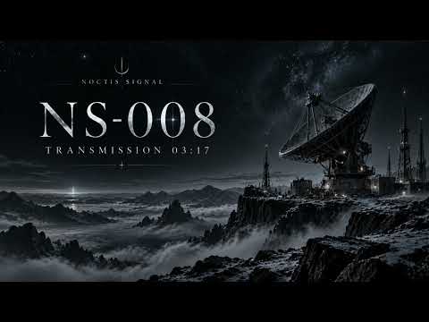 Capa de Transmission 03:17 — Dark Ambient Music for Deep Focus | NOCTIS SIGNAL