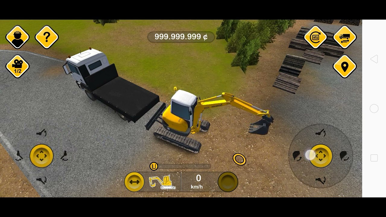 Trò chơ máy xúc Komatsu 120 sản xuất 2015