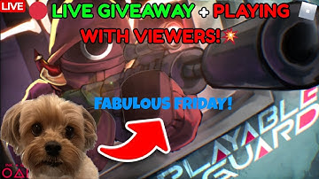 🔴 Fabulous Friday | LIVE GIVEAWAY + PLAYING WITH VIEWERS! Ink Game💥