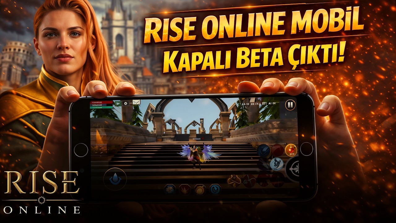 RİSE ONLİNE MOBİL KAPALI BETA ÇIKTI 🔥🔥 İLK İZLENİM | RISE ONLINE - YouTube