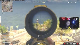 FAZE NIO HITS RANDOM ACROSS MAP QUICKSCOPE (CANT SEE ENEMY)😳