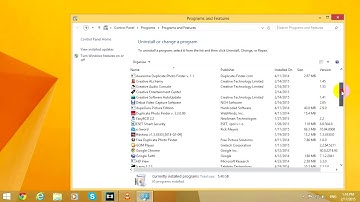 How to Uninstall a Program under Windows 8.1 (Basic Tutorial)