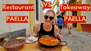 Restaurant Paella VS Takeaway Paella | SEVILLE | SPAIN