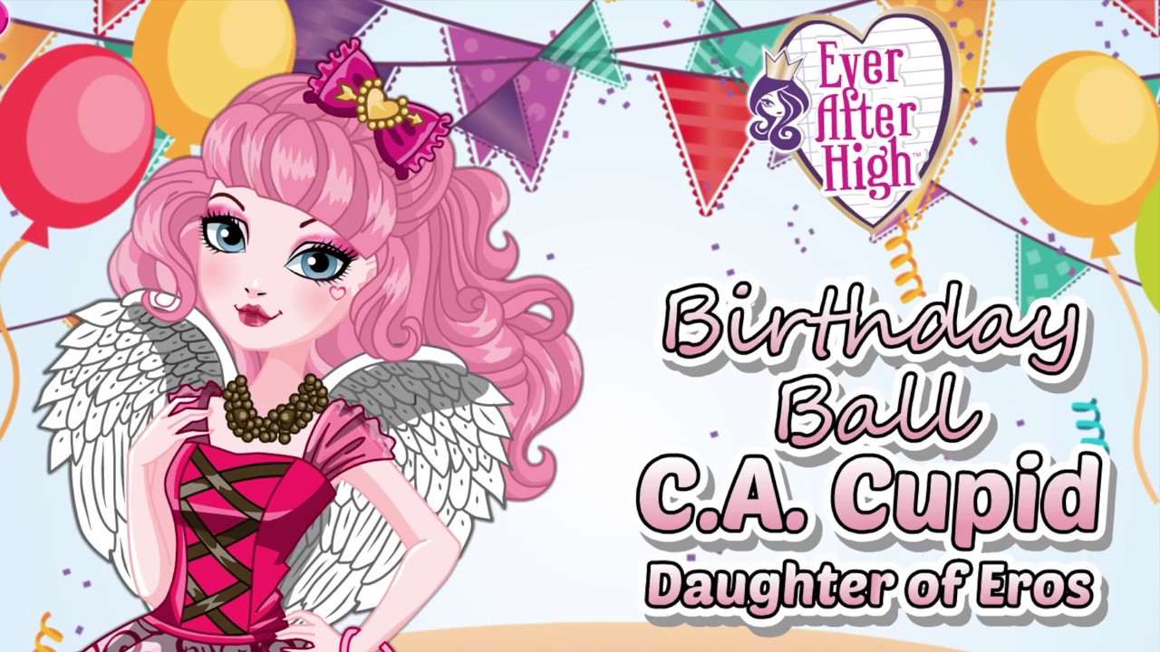 Ever After High Birthday Ball C.A. Cupid Doll