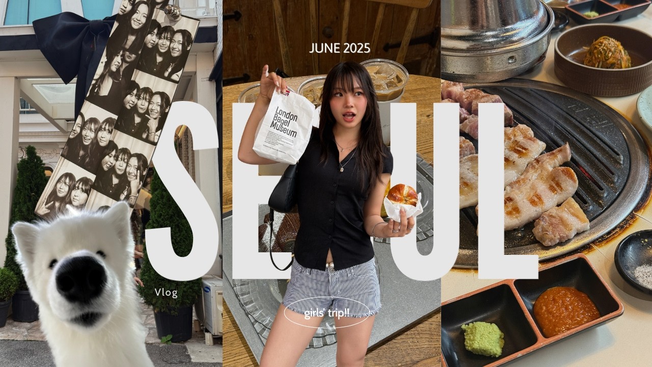 Девичья поездка в Сеул *безумная* | 5 дней шоппинга, кафе, поздних вечеров и слишком большого кол...