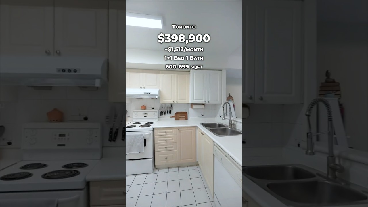 Toronto condo with den and east-facing view!