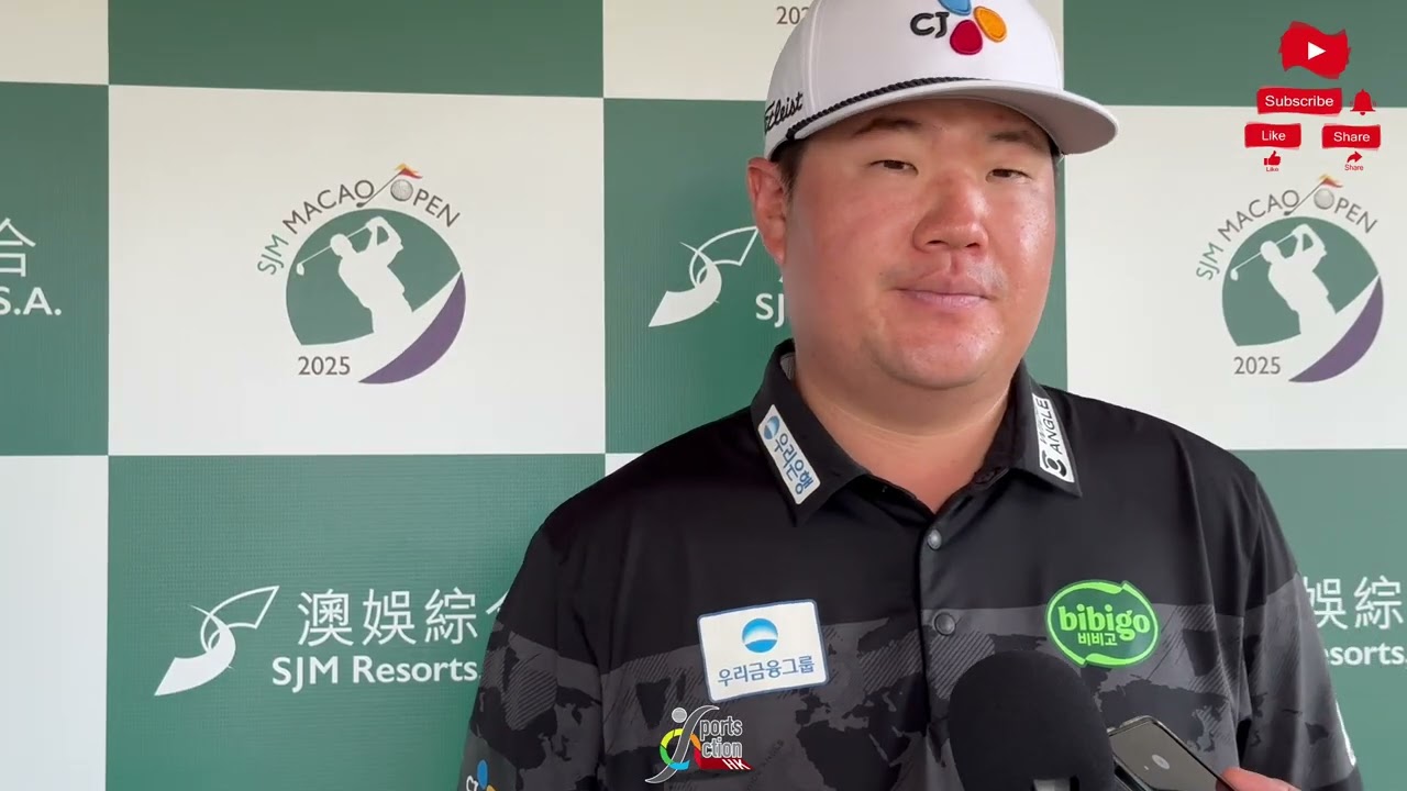 Mixed zone interview with Sungjae Im / SJM MACAO OPEN 2025 / 