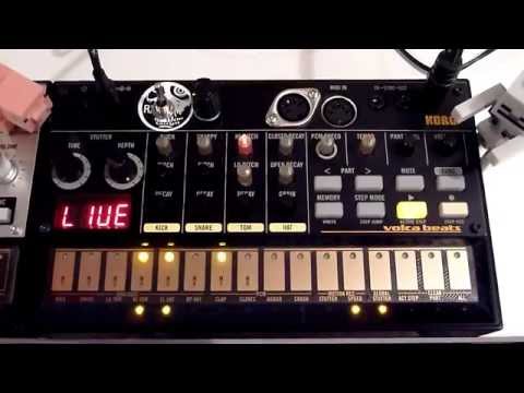 Volca Beats RX Mod Demo 2