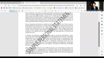 How to write Personal Statement for LAT Test | Personal Statement for Law Admission Test | Easy Step