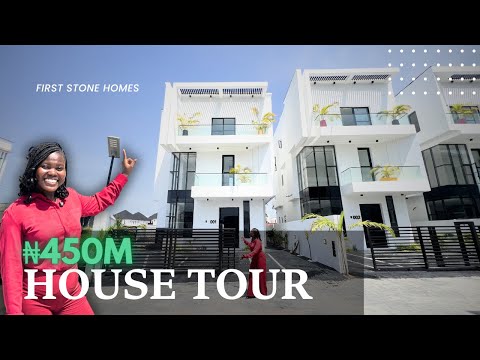 WOULD YOU PAY ₦450M ($331K) FOR THIS LEKKI DUPLEX? |Orchid Road House Tour