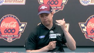 Brad Keselowski on Charlotte: 'I'm Disappointed...We Ran The Coke 350 Today'