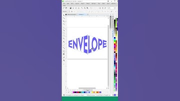 How to use Envelope Tool in CorelDraw (Part49)