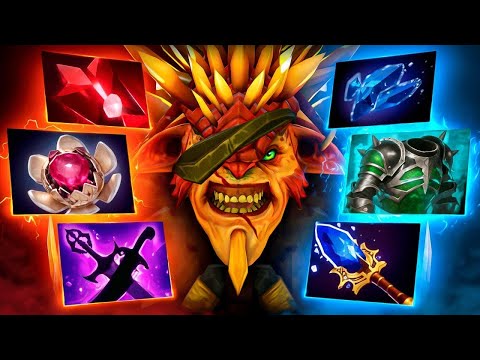 Видео: БРИСТЛБЕК ещё СИЛЁН? Впитывает ТРОЛЯ + БЛЕКХОЛ | Bristleback Dota 2