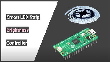 Smart LED Strip Brightness Controller Using Raspberry Pi Pico Board