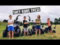 Kid ATV&#39;s and ZODIAC adventure | Czech Republic