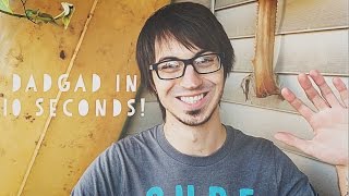 How To Tune A Guitar To DADGAD In 10 Seconds!