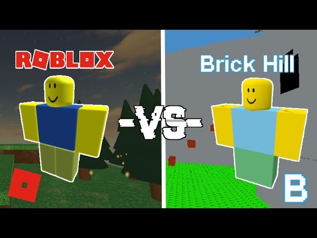 Brick Hill vs ROBLOX - Brick Hill