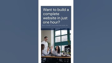 Build a Website in 1 Hour with ChatGPT & Free Tools! 💻🚀 #ChatGPT #CodeWithMe