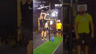 Takis Kyriakopoulos Cyprus Throwdown 2018 wod 18.3