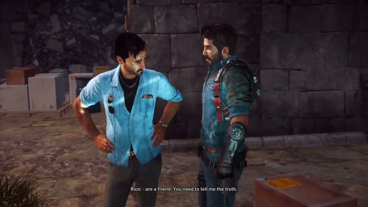 JUST CAUSE 3:FRIENDS LIKE THESE CUTSCENE