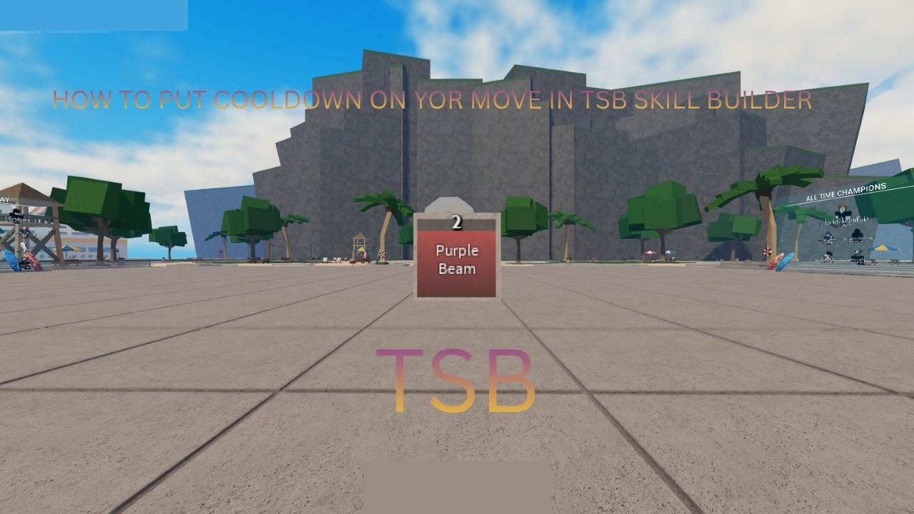 Tsb Move Gui How to put cooldown on your move in tsb skill builder - YouTube
