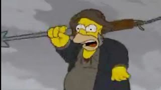 The Simpsons - Homer Wants Kill Flanders According to Novel