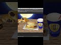 【Photoshop】マックの月見バーガーのバナー作成 #shorts