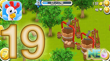 Hay Day: Gameplay Walkthrough Part 19 - Working In My Farm (iOS, Android)