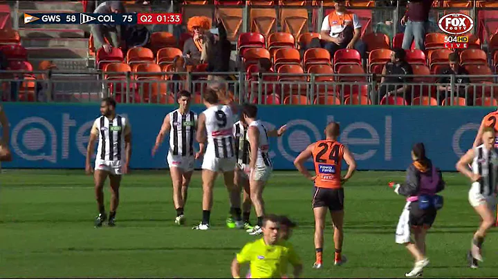 Outrageous boundary bender from Blair - AFL