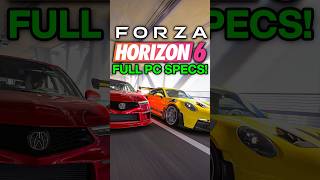 Forza Horizon 6 - FULL PC SPECS REVEALED!
