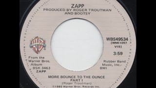 Easy Bass Lesson! More Bounce To The Ounce - Zapp ft. Roger chords