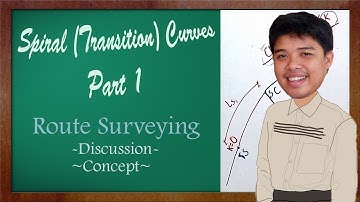 Transition/Spiral Curve PART 1- (In Depth Discussion of the Basic Concept of Spiral Curve)