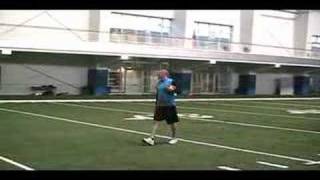 Jon Kitna throwing routes to Cody Wilson